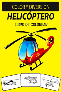 Helicóptero Libro de Colorear