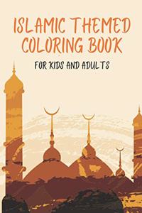 Islamic Themed Coloring Book For Kids and Adults