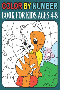 Color By Number book For Kids Ages 4-8