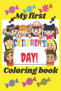 My First Children's Day Coloring Bokk