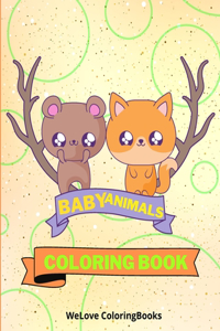 Baby Animals Coloring Book