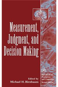 Measurement, Judgment, and Decision Making