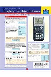 Graphing Calculator Reference Card