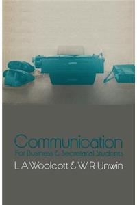 Communication: For Business and Secretarial Students