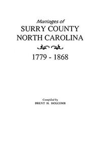 Marriages of Surry County, North Carolina 1779-1868