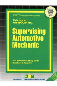 Supervising Automotive Mechanic