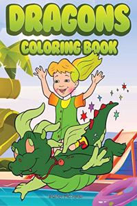 Dragons coloring book