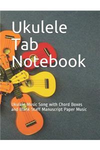 Ukulele Tab Notebook