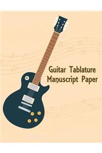 Guitar Tablature Manuscript Paper
