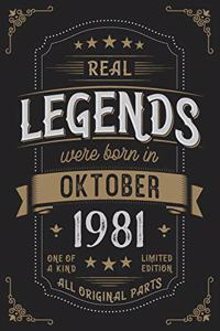Real Legends were born in Oktober 1981