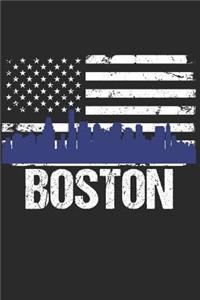 Boston City Skyline