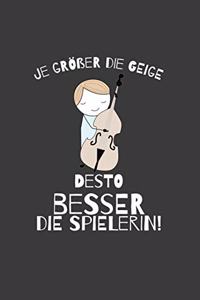 Je größer die Geige desto besser die Spielerin