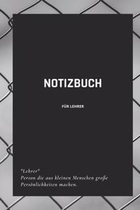 Notizbuch für Lehrer