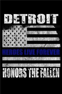 Detroit Honors the Fallen