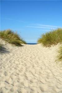 Beach Path to the Ocean Over Sand Dunes Journal