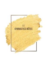 Gymnastics Notebook - Gymnastics Journal - Gymnastics Diary - Gift for Gymnast