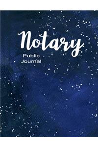 Notary Public Journal
