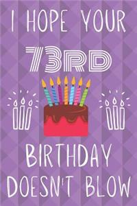 I Hope Your 73rd Birthday Doesn't Blow