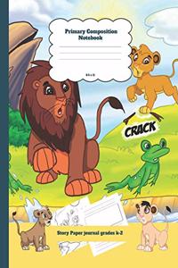 Primary Composition Notebook Story Paper Journal Grades K-2