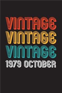 Vintage Vintage Vintage 1979 October