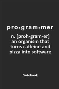 Programmer an Organism That Turns Caffeine and Pizza Into Software Notebook