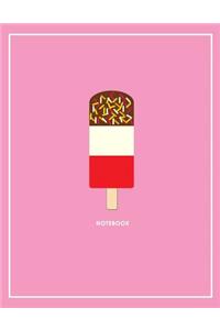 Ice Lolly Notes & Exercise Book (Pink)
