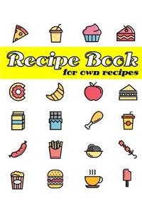 Recipe Book for Own Recipes