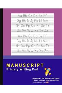 Manuscript Primary Writing Pad