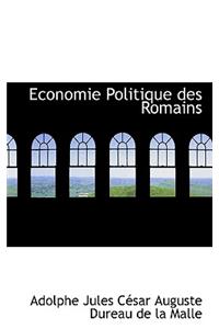 Economie Politique Des Romains