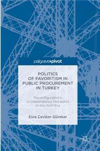 Politics of Favoritism in Public Procurement in Turkey