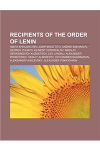 Recipients of the Order of Lenin