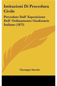 Istituzioni Di Procedura Civile