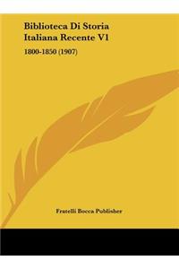 Biblioteca Di Storia Italiana Recente V1