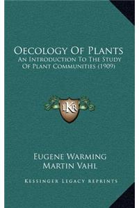 Oecology of Plants