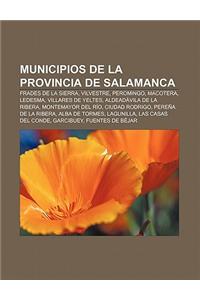 Municipios de La Provincia de Salamanca