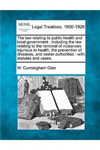law relating to public health and local government