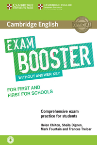 Cambridge English Exam Booster for First and First for Schools without Answer Key with Audio