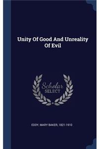 Unity Of Good And Unreality Of Evil