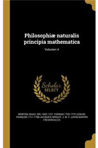 Philosophiæ naturalis principia mathematica; Volumen 4