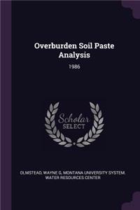 Overburden Soil Paste Analysis