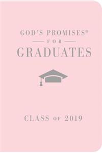God's Promises for Graduates: Class of 2019 - Pink NKJV