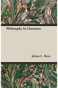 Philosophy in Literature