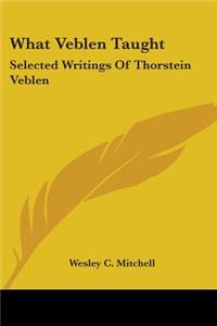 What Veblen Taught