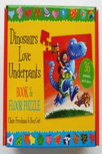 Dinosaurs Love Underpants Book and Jigsaw