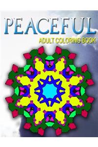 PEACEFUL ADULT COLORING BOOKS - Vol.10