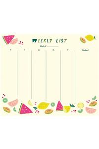 2020 High Note® Citrus Weekly To-Do Pad