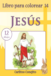 Libro para colorear Jesús