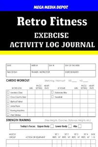 Retro Fitness Activity Log Journal