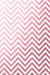 Faux Rose Gold Foil Chevron Pattern Notebook
