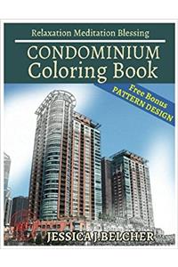 Condominium Coloring Adults Relaxation Meditation Blessing